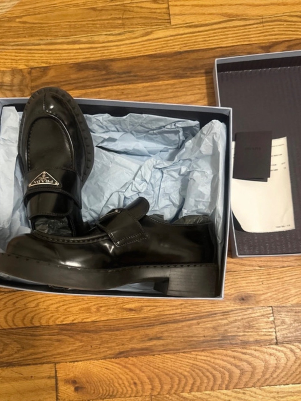 Prada Women’s Spallazo Loafers - Picture 2 of 8